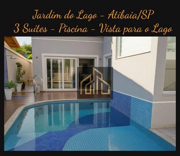 house em Praça do Lago, Jardim do Lago - Atibaia - SP