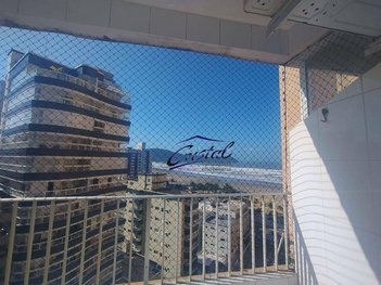 apartment em Rua Leblon, Guilhermina - Praia Grande - SP