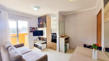 apartment em Rua Gothard Kaesemodel, Anita Garibaldi - Joinville - SC
