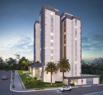 apartment em Rua Montese, Santa Branca - Belo Horizonte - MG