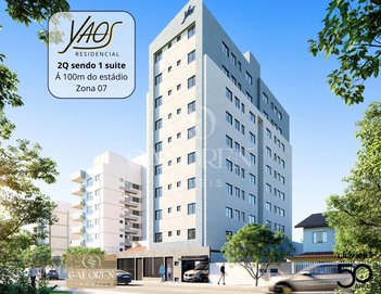 apartment em Rua Marechal Deodoro, Zona 07 - Maringá - PR