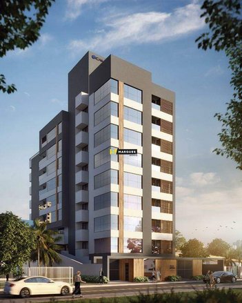 apartment em Rua João Pessoa, Santo Antônio - Joinville - SC