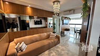 apartment em Rua Vitório Morbim, Caiçara - Praia Grande - SP