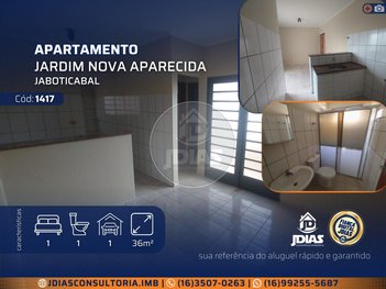 apartment em Avenida Doutor José Adriano Arrobas Martins, Jardim Nova Aparecida - Jaboticabal - SP
