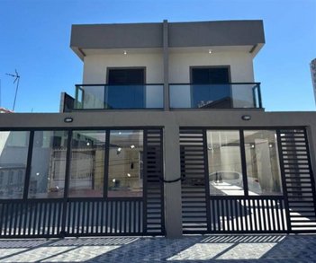 house em Avenida Guadalajara, Tupi - Praia Grande - SP