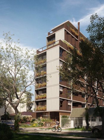 apartment em Rua José Cadilhe, Água Verde - Curitiba - PR