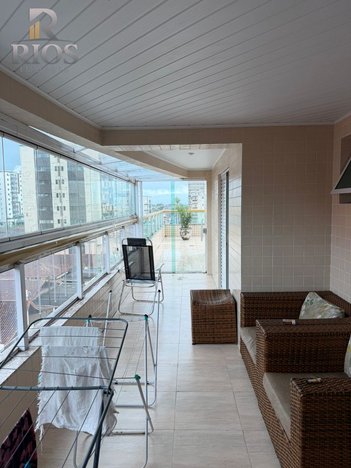 apartment em Rua Mário de Andrade, Ocian - Praia Grande - SP