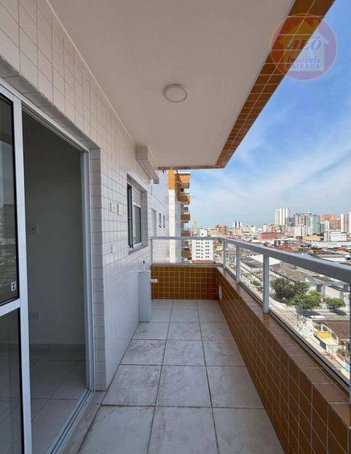 apartment em Rua Cornélio Procópio, Boqueirão - Praia Grande - SP