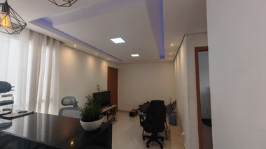 apartment em Rua Dalva dos Santos Ferreira Mendonça, Quebra - Lagoa Santa - MG