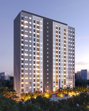 apartment em Rua Professor Walter Lerner, Várzea da Barra Funda - São Paulo - SP