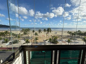 apartment em Praça Pres. Manuel Deodoro da Fonseca, Canto do Forte - Praia Grande - SP