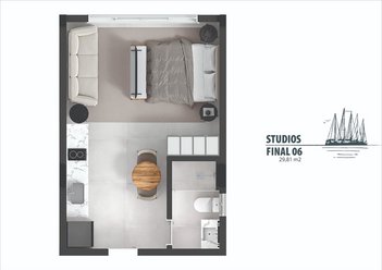 apartment em Silva Jardim, José Mendes - Florianópolis - SC
