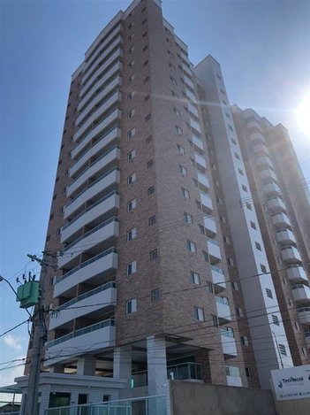 apartment em Rua Doutor Júlio de Mesquita Filho, Aviação - Praia Grande - SP