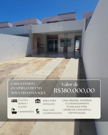 house em Estrada das Maleitas, Paracuru - Paracuru - CE