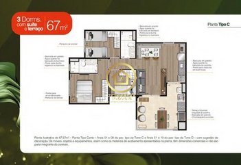 apartment em Avenida José de Brito de Freitas, Vila Bandeirantes - São Paulo - SP