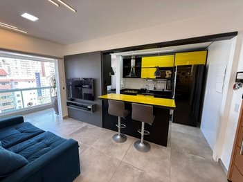 apartment em Avenida Marechal Deodoro, Gonzaga - Santos - SP
