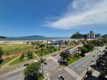 apartment em Avenida Manoel da Nóbrega, Itararé - São Vicente - SP