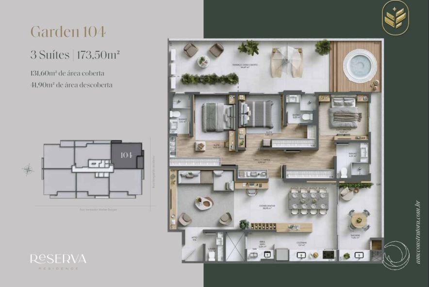03 PLANTA GARDEN RESERVA RESIDENCE