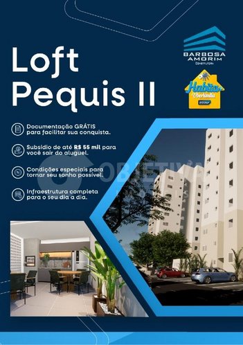 apartment em Rua Guaracava, Loteamento Residencial Pequis - Uberlândia - MG