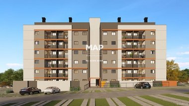 apartment em Rua Agostinho Brusamolin, Cidade Industrial - Curitiba - PR