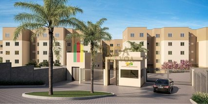 apartment em Estrada Frederico Dihl, Aparecida - Alvorada - RS