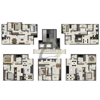 apartment em Rua 426, Morretes - Itapema - SC