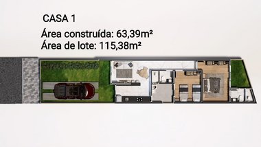 house em Rua Petrina Maria da Luz, São José da Lapa - São José da Lapa - MG
