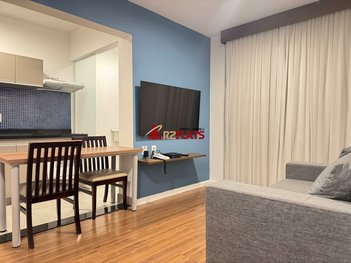 apartment em Rua Sansão Alves dos Santos, Cidade Monções - São Paulo - SP