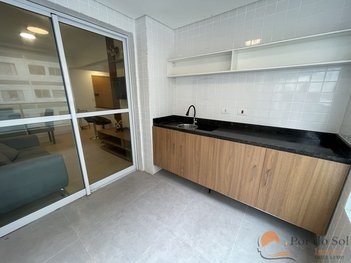 apartment em Rua Comendador Otto Carlos Golanda, Ocian - Praia Grande - SP