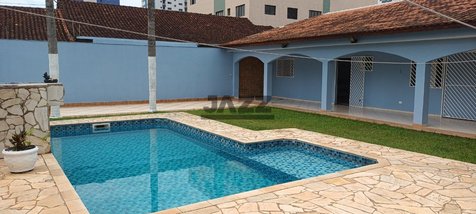 house em Rua Jurubaíba, Caiçara - Praia Grande - SP