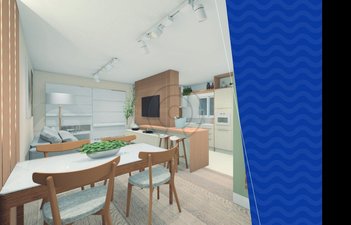 apartment em Montevidéu, Cassino - Rio Grande - RS