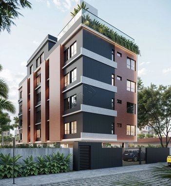 apartment em Avenida Mar Vermelho, Intermares - Cabedelo - PB