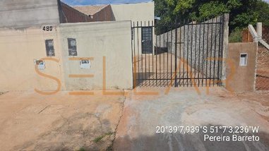 house em Rua Conselheiro Rui Barbosa, Vila Carvalho - Pereira Barreto - SP