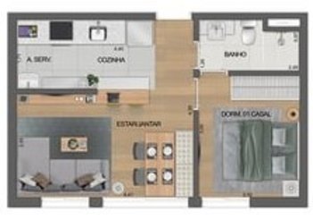 apartment em Largo do Arouche, República - São Paulo - SP
