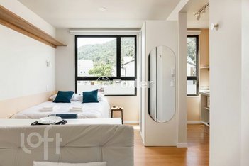 apartment em Rua da Quaresmeira Roxa, Cachoeira do Bom Jesus - Florianópolis - SC