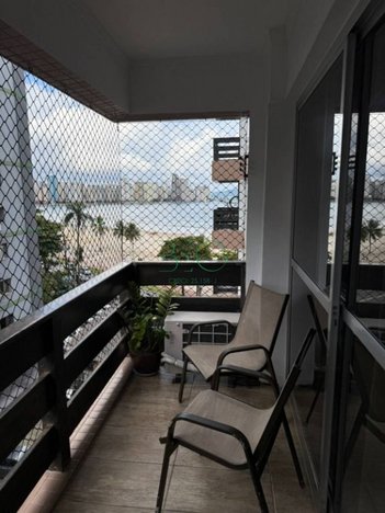 apartment em Avenida Embaixador Pedro de Toledo, Centro - São Vicente - SP