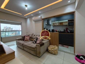 apartment em Avenida Osasco, Ocian - Praia Grande - SP