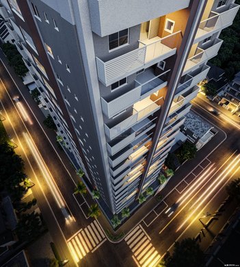 apartment em Rua 444, Morretes - Itapema - SC