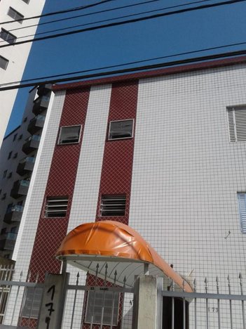 apartment em Praça Antonio Macedo Ferreira Morgado, Ocian - Praia Grande - SP