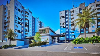 apartment em Rua João Bernadino da Rosa, Pedra Branca - Palhoça - SC