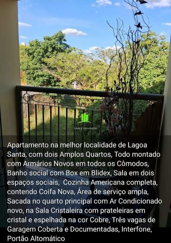 apartment em Avenida Álvaro José dos Santos, Lundcea - Lagoa Santa - MG