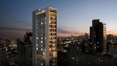 apartment em Rua Benjamin Constant, Centro - Curitiba - PR