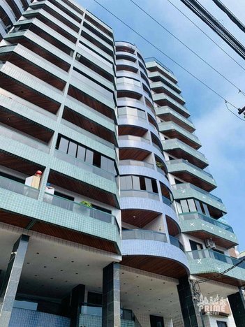 apartment em Rua Oceânica Amábile, Ocian - Praia Grande - SP