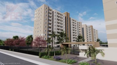 apartment em Rua Chapéuzinho Vermelho, Jardim Gurilândia - Taubaté - SP