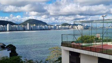 apartment em Rua das Galhetas, Jardim Astúrias - Guarujá - SP