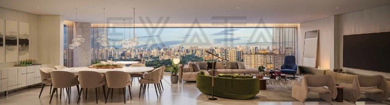 apartment em Avenida República do Líbano, Ibirapuera - São Paulo - SP