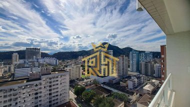 apartment em Rua Rui Barbosa, Canto do Forte - Praia Grande - SP