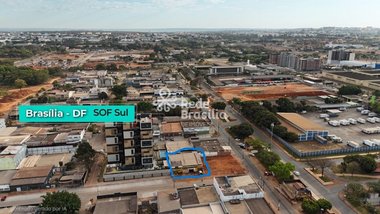 commercial_land_lot em SQPS 105 Quadra 7 Conjunto A, Zona Industrial (Guará) - Brasília - DF