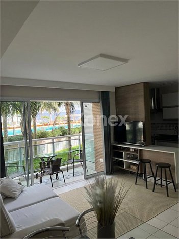 apartment em Rua Gilberto Glasser, Mar e Céu - Guarujá - SP