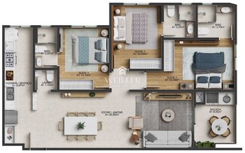 apartment em Rua Onze de Junho, Fazenda - Itajaí - SC